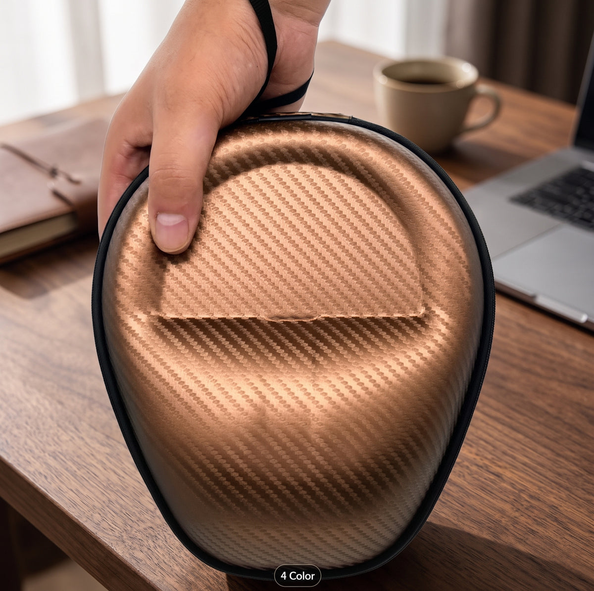Estuche para audífonos de diadema